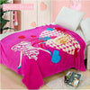 Bed Cobertor Throw Blanket Flannel Bedspread