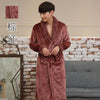 Coral Fleece Thick Long Spa Robe